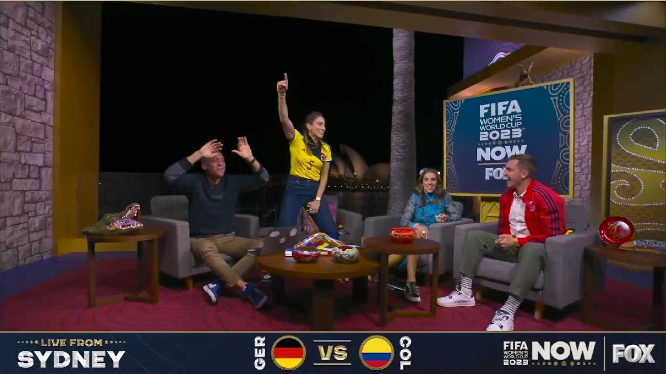 Viral: La reacción de Melissa Ortiz por la victoria de Colombia vs ...