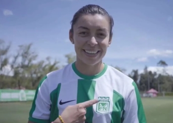 La invitación de Yoreli Rincón a los hinchas de Nacional
