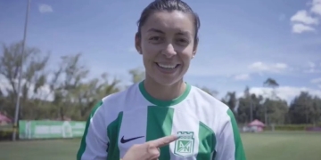 La invitación de Yoreli Rincón a los hinchas de Nacional