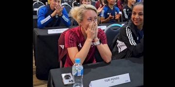 Llanto y felicidad. Tori Penso, árbitra para la final del Mundial Femenino