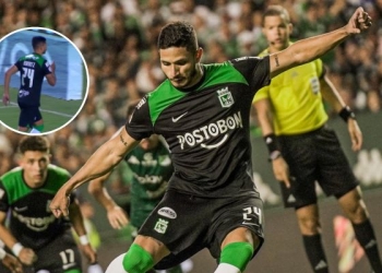 Eric Ramírez: primer gol con Atlético Nacional y provocación al hincha del Cali