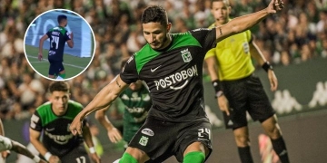 Eric Ramírez: primer gol con Atlético Nacional y provocación al hincha del Cali