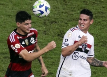 Así fue el debut de James Rodríguez con Sao Paulo: ¡En el Maracaná ante Flamengo!