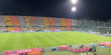 Atlético Nacional: la manifestación de la hinchada en el partido ante Bucaramanga