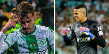 Confirman el porqué Kevin Mier y Tomás Angel no juegan con Atlético Nacional
