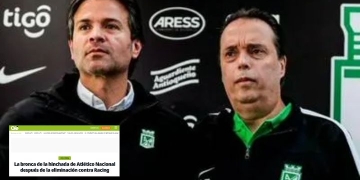 La nota de Diario Olé sobre el momento negativo de Atlético Nacional