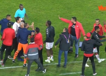 ¡Terminó caliente el partido entre Santa Fe y Cali! ¿Qué fue lo que pasó?