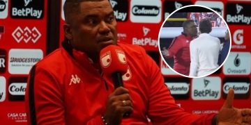 Hubert Bodhert explicó el altercado con el banco del Deportivo Cali