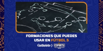 La táctica del fútbol aficionado: Las formaciones más usadas en el fútbol 5