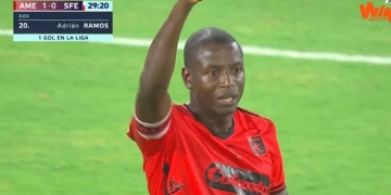 Adrián Ramos pone el pecho y aparece otra vez ante Santa Fe