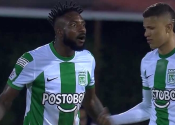 ¿Qué pasó, muchachos? Álvaro Angulo y Nelson Deossa tras el gol de Águilas…