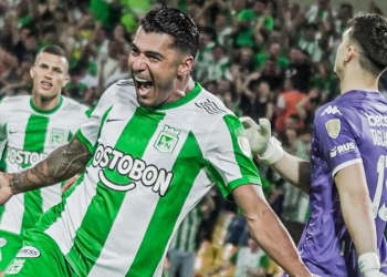 Sigue creciendo la historia anotadora de Jéfferson Duque en Nacional. ¿Cuántos goles en Libertadores?