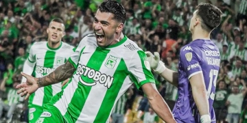 Sigue creciendo la historia anotadora de Jéfferson Duque en Nacional. ¿Cuántos goles en Libertadores?