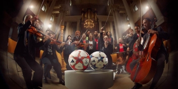 Los balones oficiales adidas de la Champions League masculina y femenina