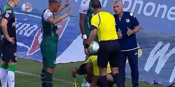 Video: ¿La persona que agredió al juez de línea en el estadio Deportivo Cali?
