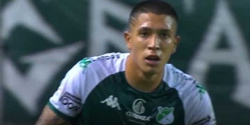 Juan Esteban Franco en su regreso a la titular del Cali: ¡Asistencia en 15 minutos!