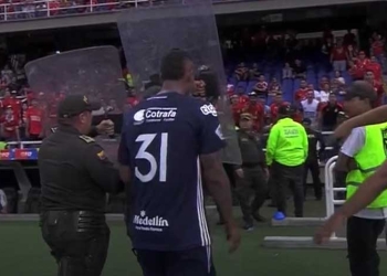 Diego Moreno: su primer gol con el DIM, el festejo que molestó en el Pascual y la expulsión
