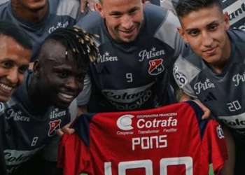 Luciano Pons: la camiseta pendiente por los 100 partidos en el DIM y ahora capitán