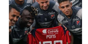 Luciano Pons: la camiseta pendiente por los 100 partidos en el DIM y ahora capitán