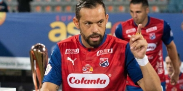 Matías Mier, autor del último gol del DIM en una final ganada