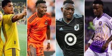Goles colombianos en la MLS: Cucho Hernández, Ménder García, Iván Angulo, Nelson Quiñones