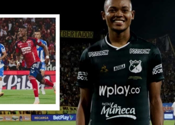 ¡El mensaje de Hárold Preciado a Orejuela tras su primer gol con el DIM!