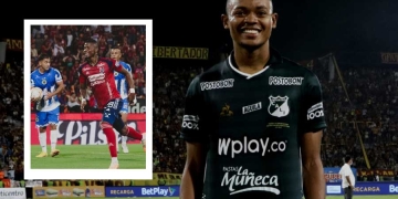 ¡El mensaje de Hárold Preciado a Orejuela tras su primer gol con el DIM!