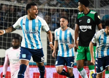 Gol de Róger Martínez y suspenso en la llave entre Atlético Nacional y Racing