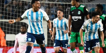 Gol de Róger Martínez y suspenso en la llave entre Atlético Nacional y Racing