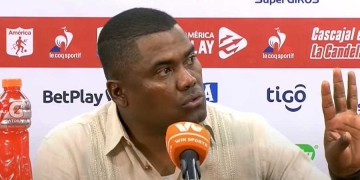 Bodhert y lo que pasó con la pelota quieta ante América: “Cualquier pendejada que me tiraban…”