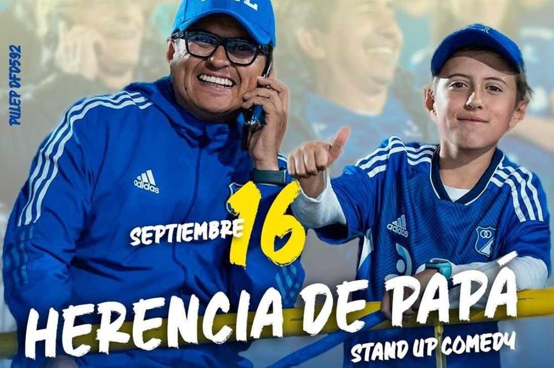 "Herencia de papá", el primer show de comedia para futboleros