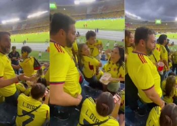 ¡Qué incómodo! Agmeth Escaf se peleó con la familia de Luis Díaz en el Metropolitano