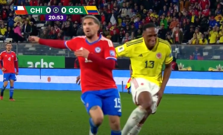 ¡Ahora con la Selección Colombia! Nueva lesión muscular de Yerry Mina