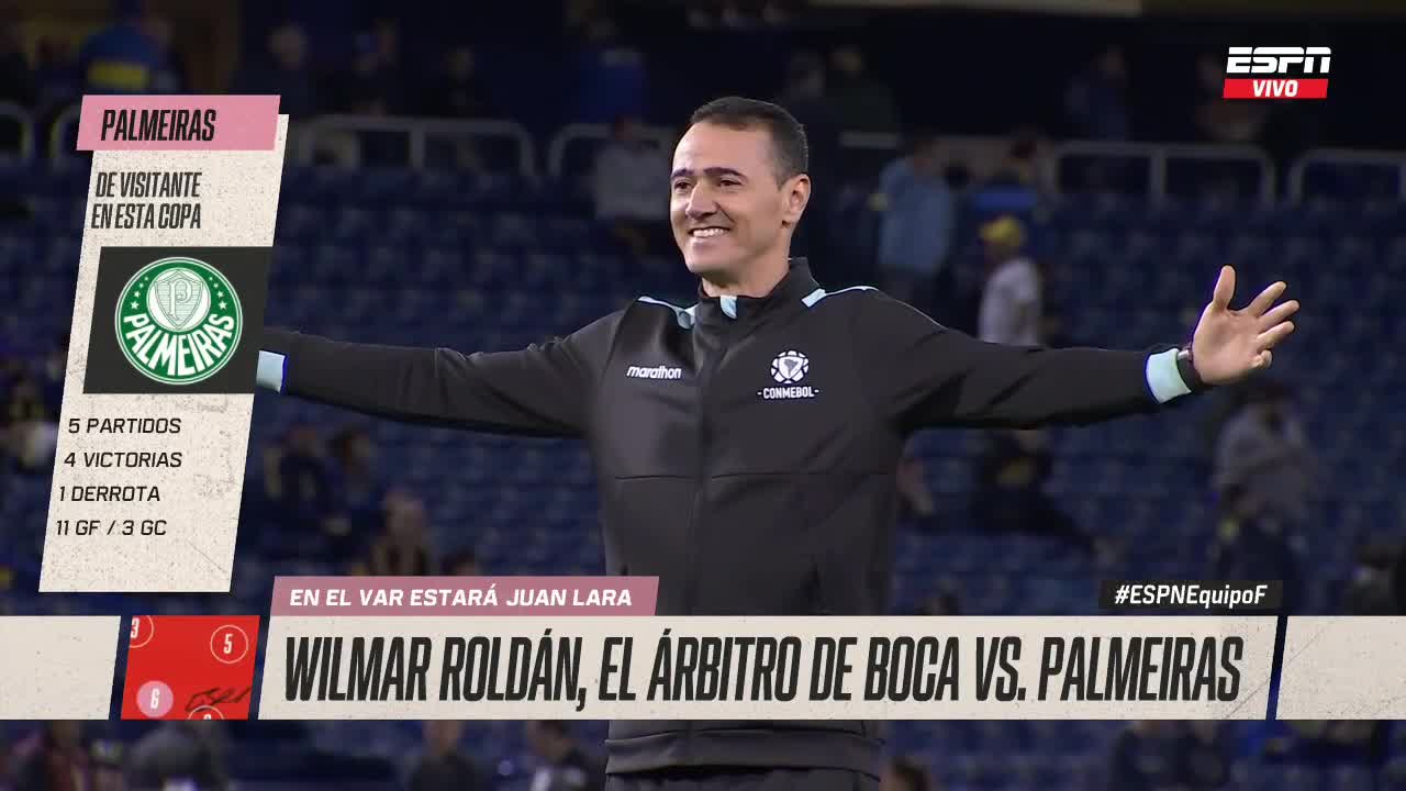 Wilmar Roldán: Show en la Bombonera y su sueldo por pitar la semifinal de Libertadores
