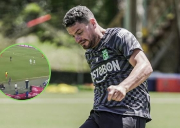 Maxi Cantera: silbidos en su contra en el Atanasio y «aún no ha podido estar al 100% «