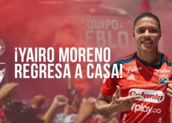 Medellín anunció la contratación de Yairo Moreno: contrato que firmó y presentación