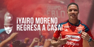 Medellín anunció la contratación de Yairo Moreno: contrato que firmó y presentación