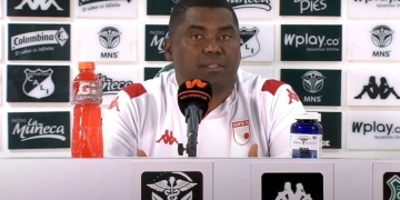 Bodhert, tras empate ante el Cali: «Santa Fe se está acostumbrando a competir y a sumar»