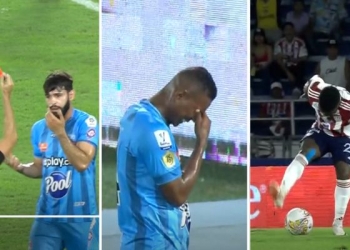 Primer tiempo y Junior gana el clásico 5-0: expulsión, autogol y definición de taco