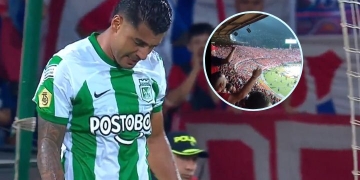 El fallo de Jéfferson Duque que causó un cántico en la hinchada del DIM