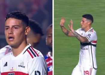 James Rodríguez: ¡Del fallo de un nuevo penalti a su primer gol con Sao Paulo!