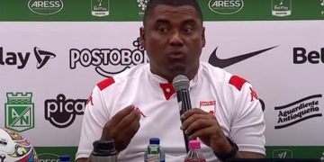 Bodhert, tras derrota de Santa Fe: «Con menor nómina he competido mucho mejor»