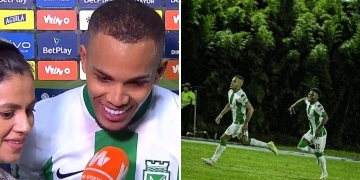 La reacción en vivo de Robert Mejía por su golazo ante Águilas: «Ojalá esté en el Puskas»