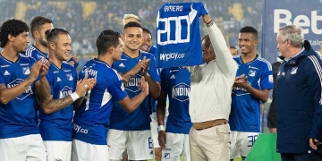 Los 200 partidos de Gamero en Millonarios en detalle y el reconocimiento en el Campín