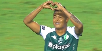 Sandoval provoca el penal y Teo le cede el cobro: empata Cali