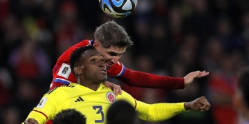 La Selección Colombia sigue invicta y sacó un punto vs. Chile