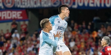 Daniel Ruiz y su primer gol tras regresar a Millonarios