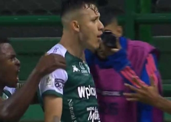 Gustavo Ramírez, otro DOBLETE y así va su cuenta con el Cali
