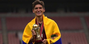 Nicola Profeta, el canterano campeón con Venezuela