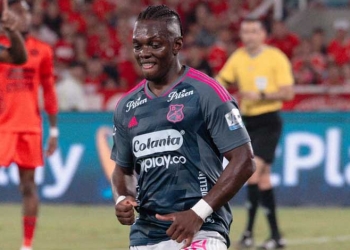 ¿Cuántos goles ha hecho Edwuin Cetré con el DIM?